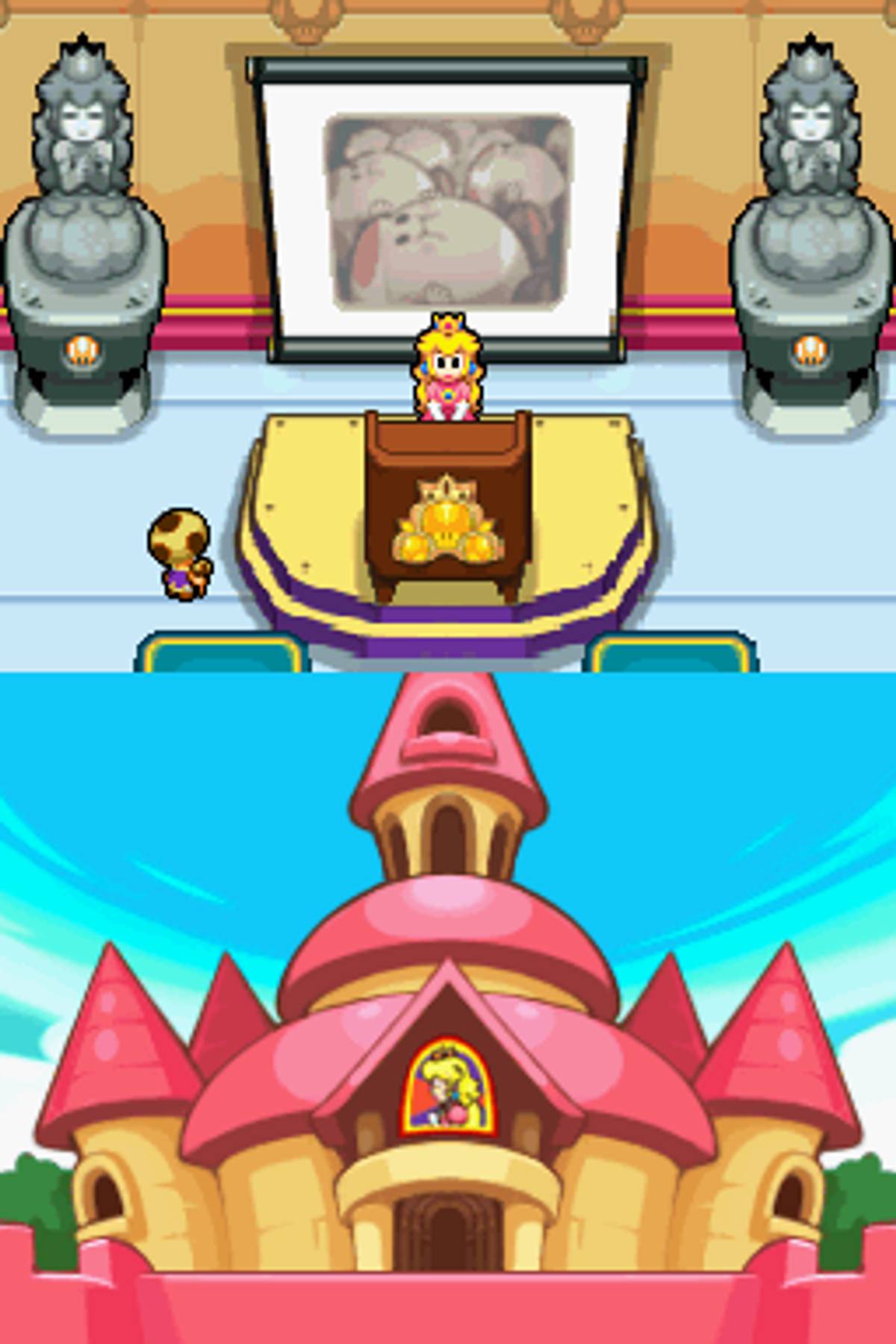 Mario & Luigi: Bowser's Inside Story ROM - NDS screenshot 6