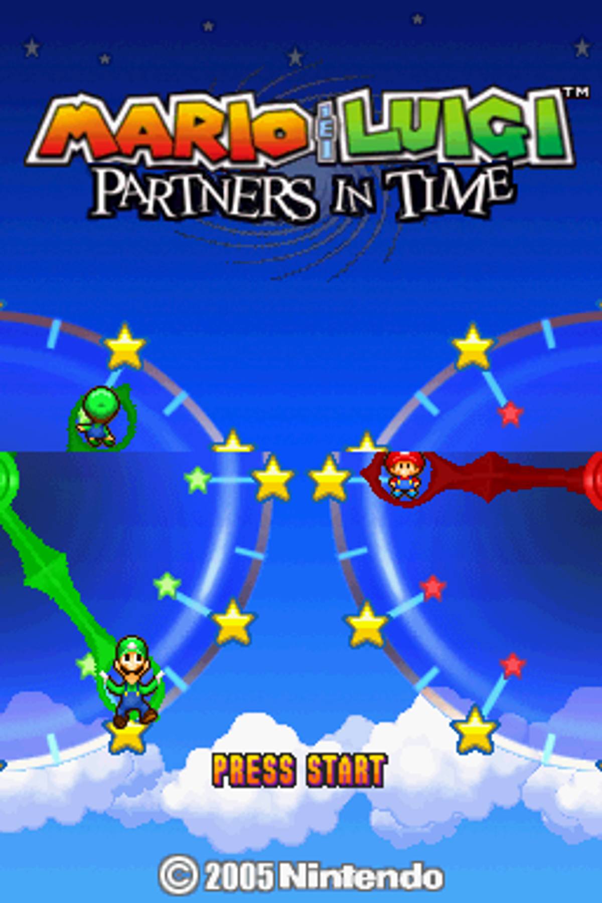Mario & Luigi: Partners in Time ROM - NDS screenshot 1