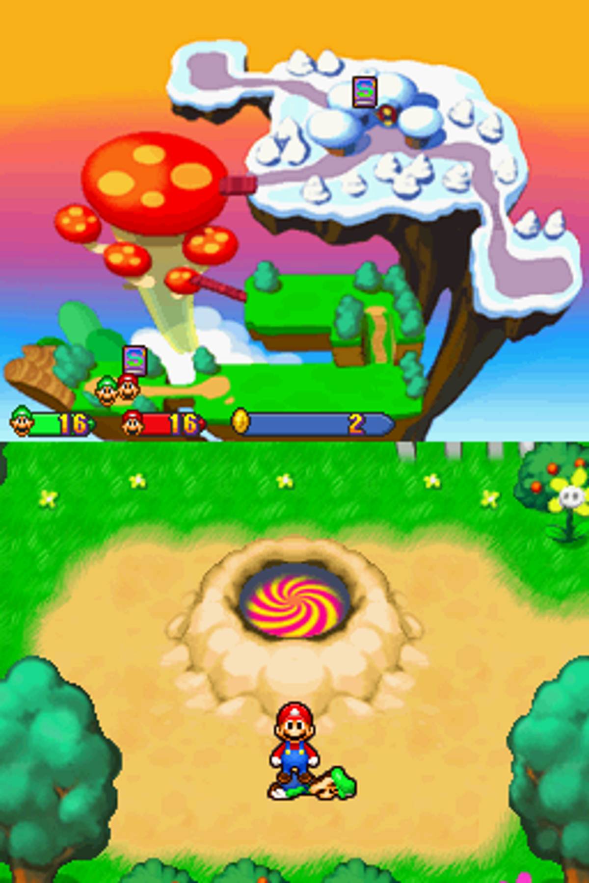 Mario & Luigi: Partners in Time ROM - NDS screenshot 10
