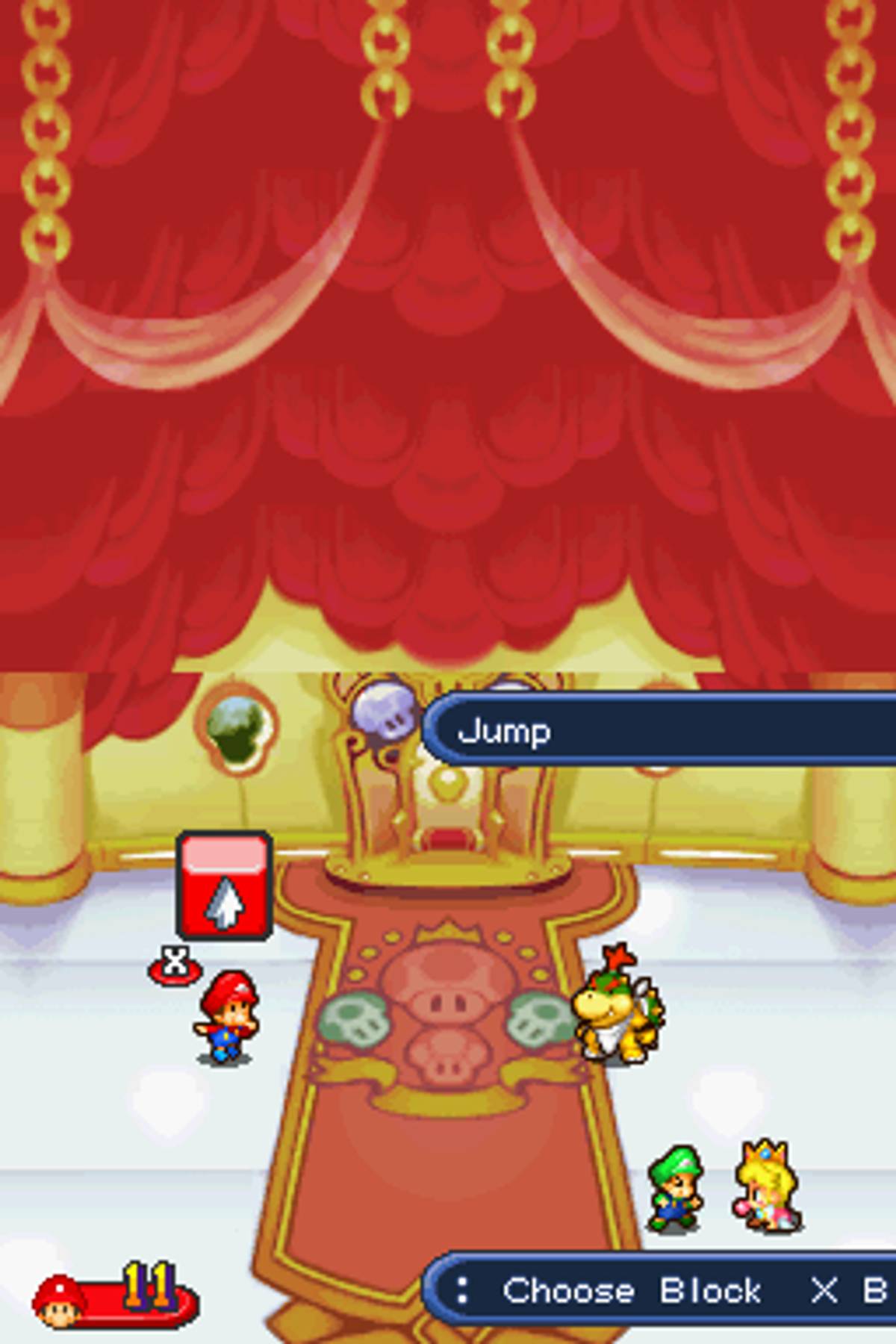 Mario & Luigi: Partners in Time ROM - NDS screenshot 3