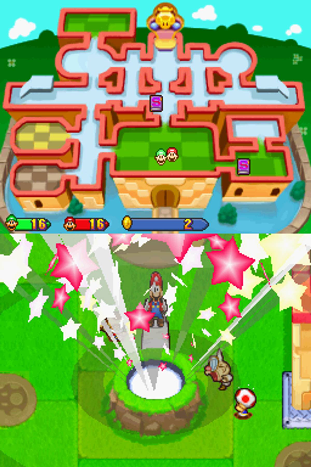 Mario & Luigi: Partners in Time ROM - NDS screenshot 9