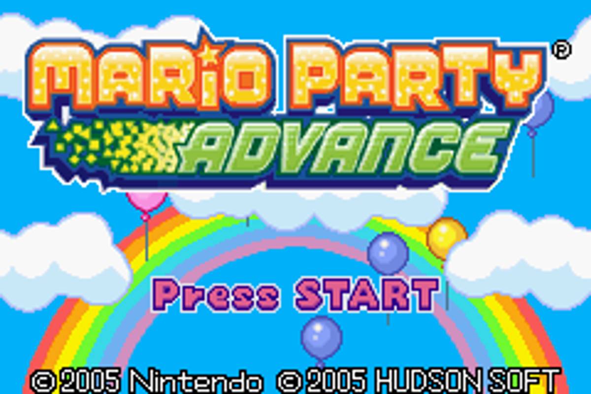 Mario Party Advance ROM - GBA screenshot 1