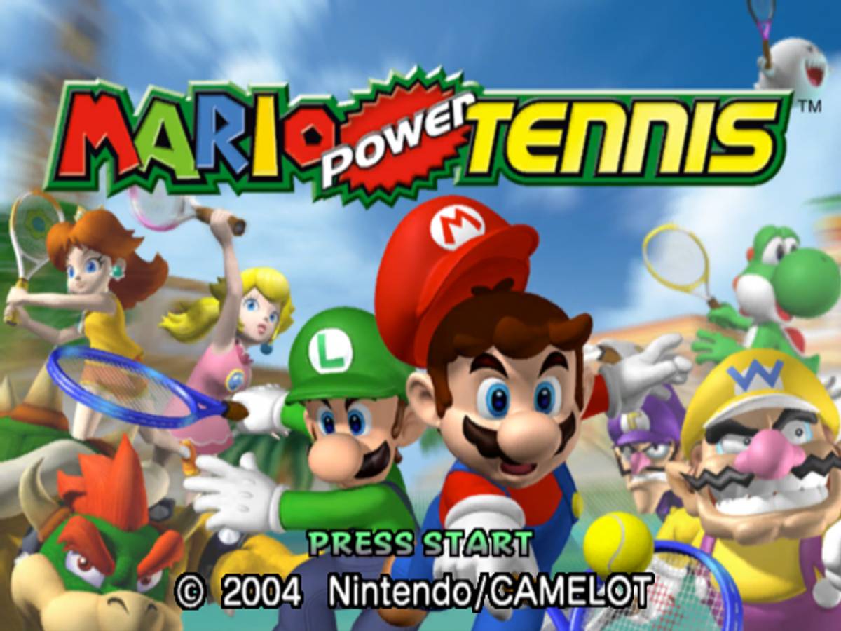 Mario Power Tennis ISO - GameCube screenshot 1