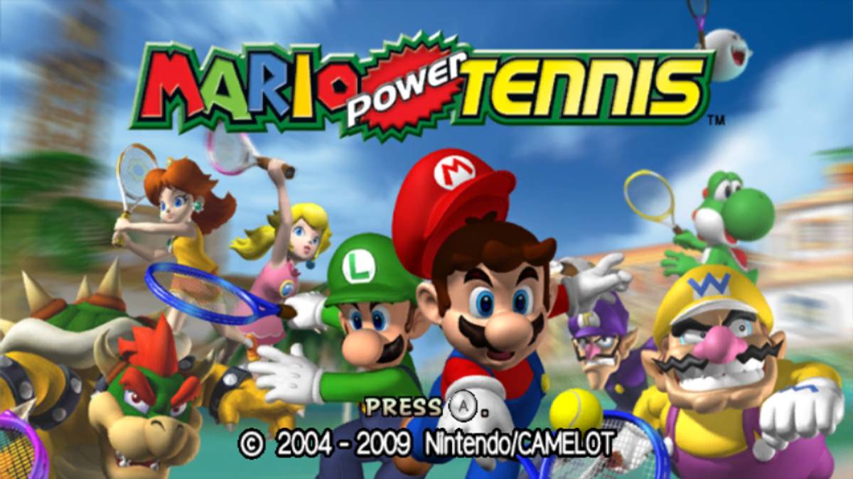 Mario Power Tennis ISO - Wii screenshot 1