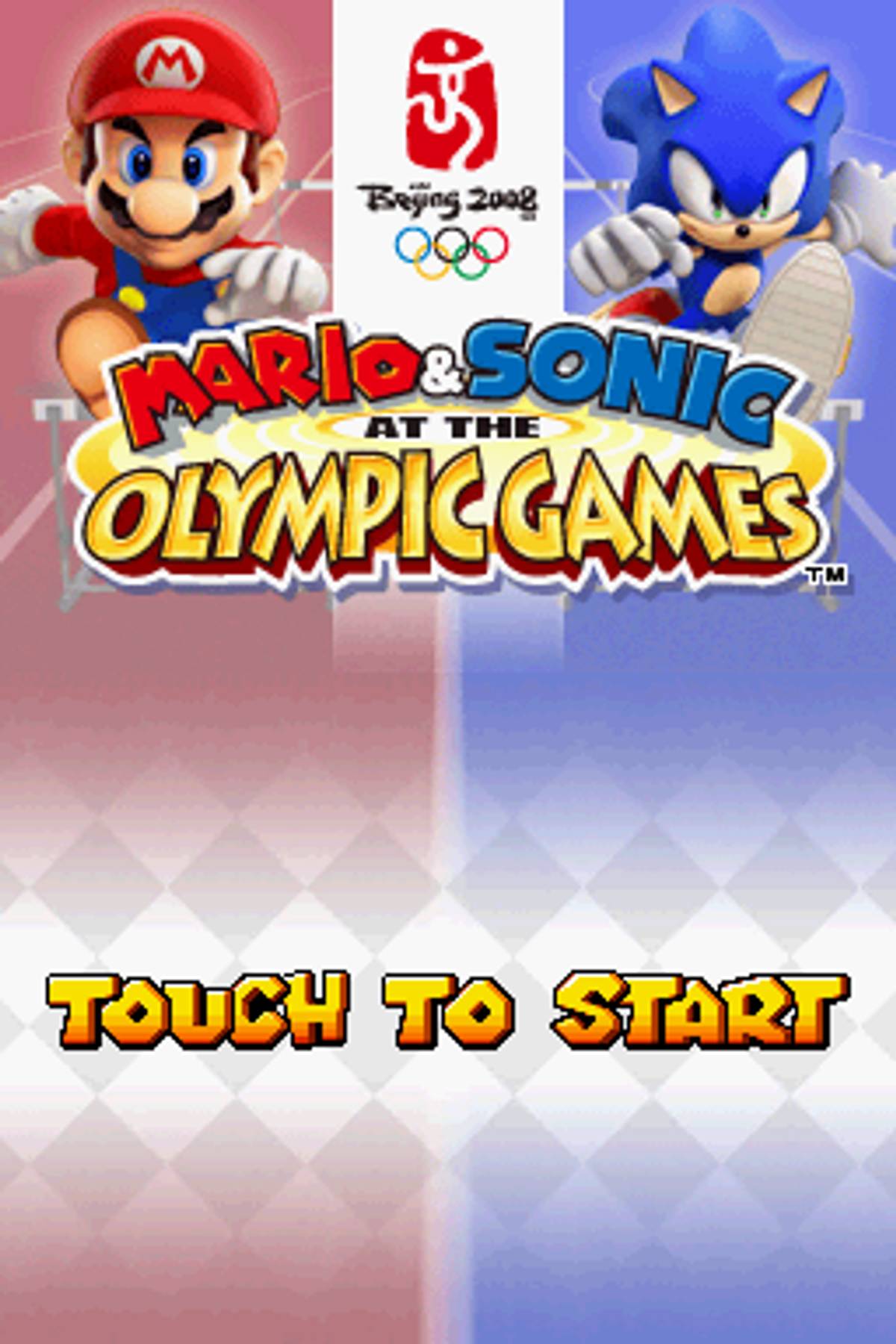 Mario & Sonic at the Olympic Games ROM - NDS screenshot 1