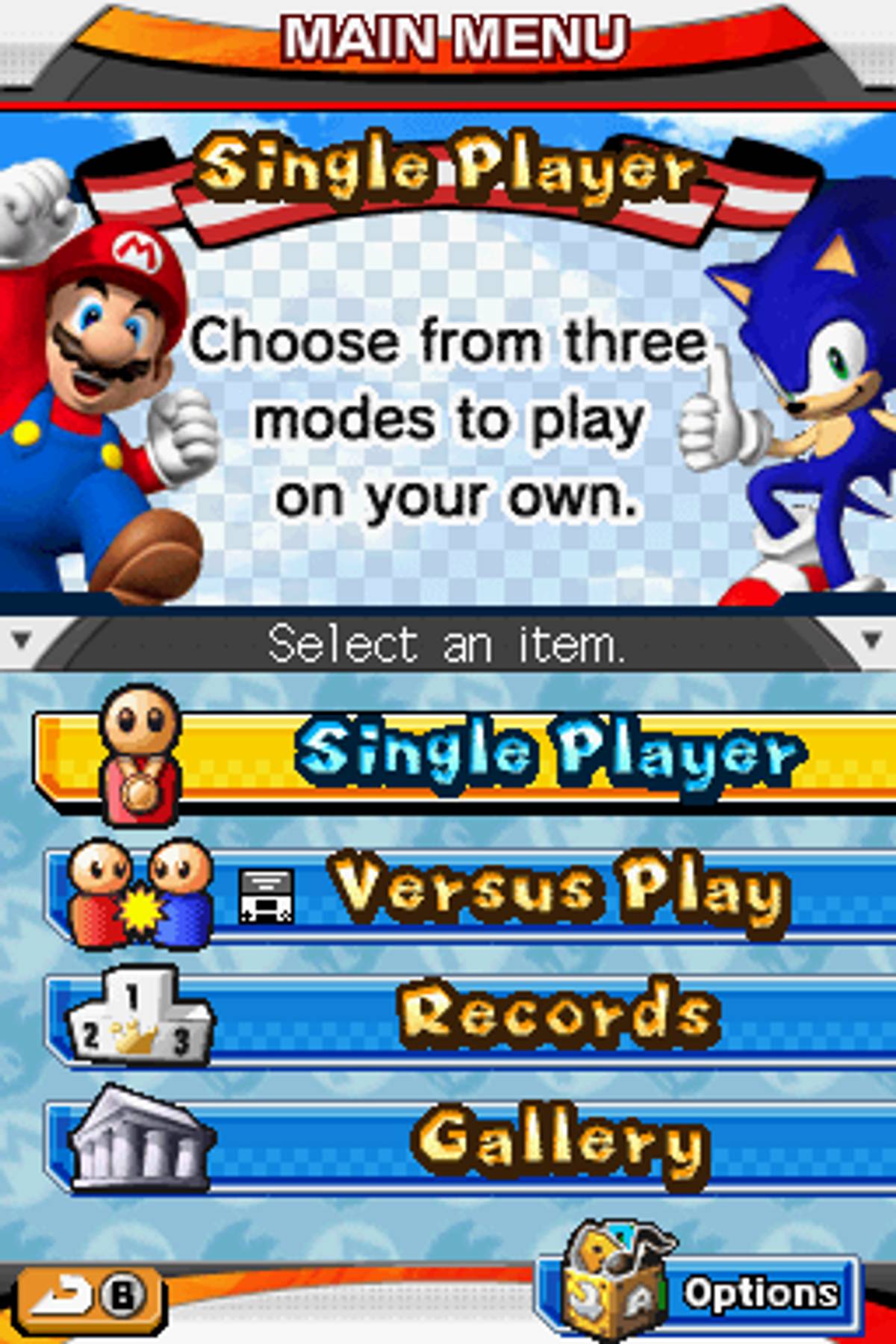 Mario & Sonic at the Olympic Games ROM - NDS screenshot 3