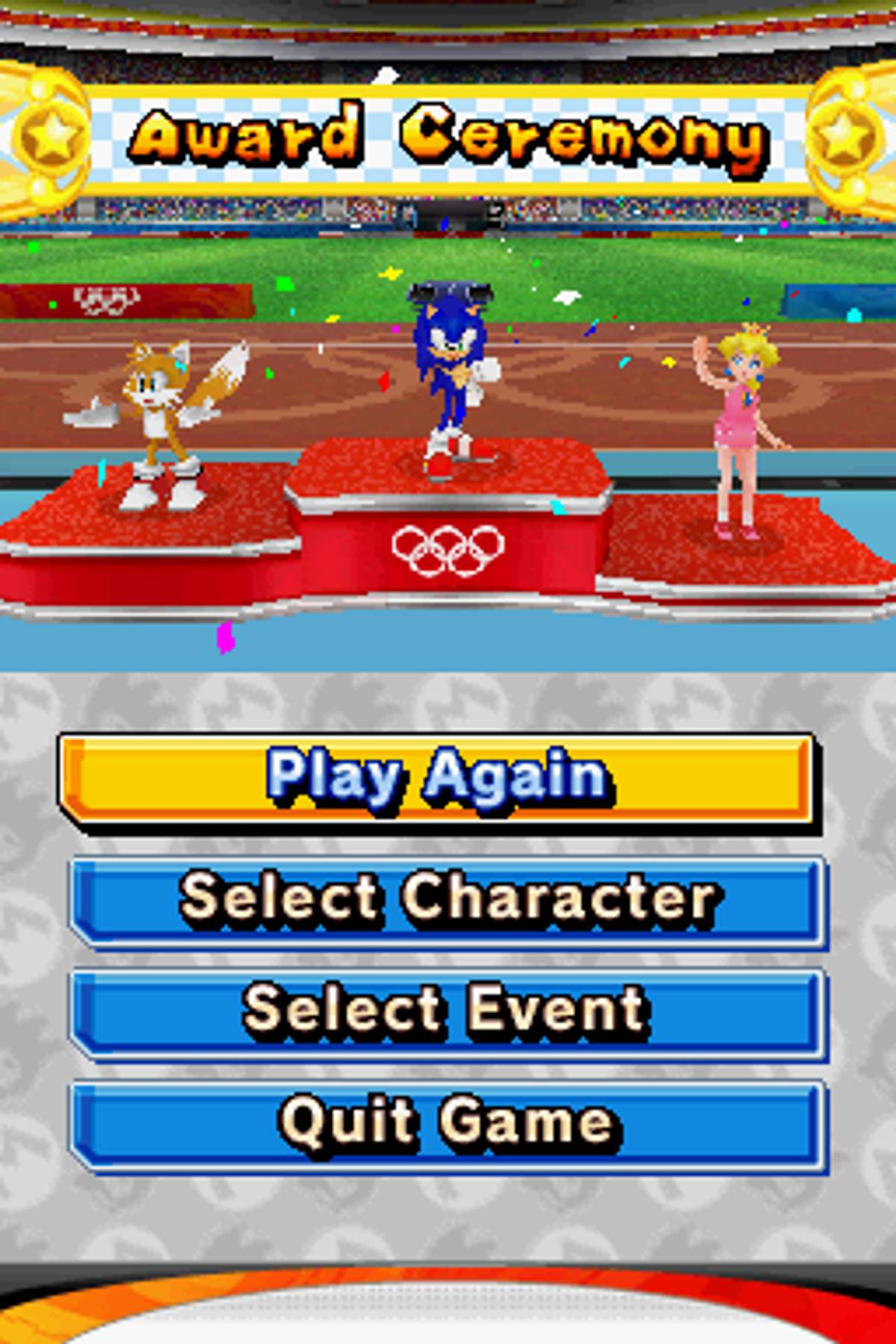 Mario & Sonic at the Olympic Games ROM - NDS screenshot 9