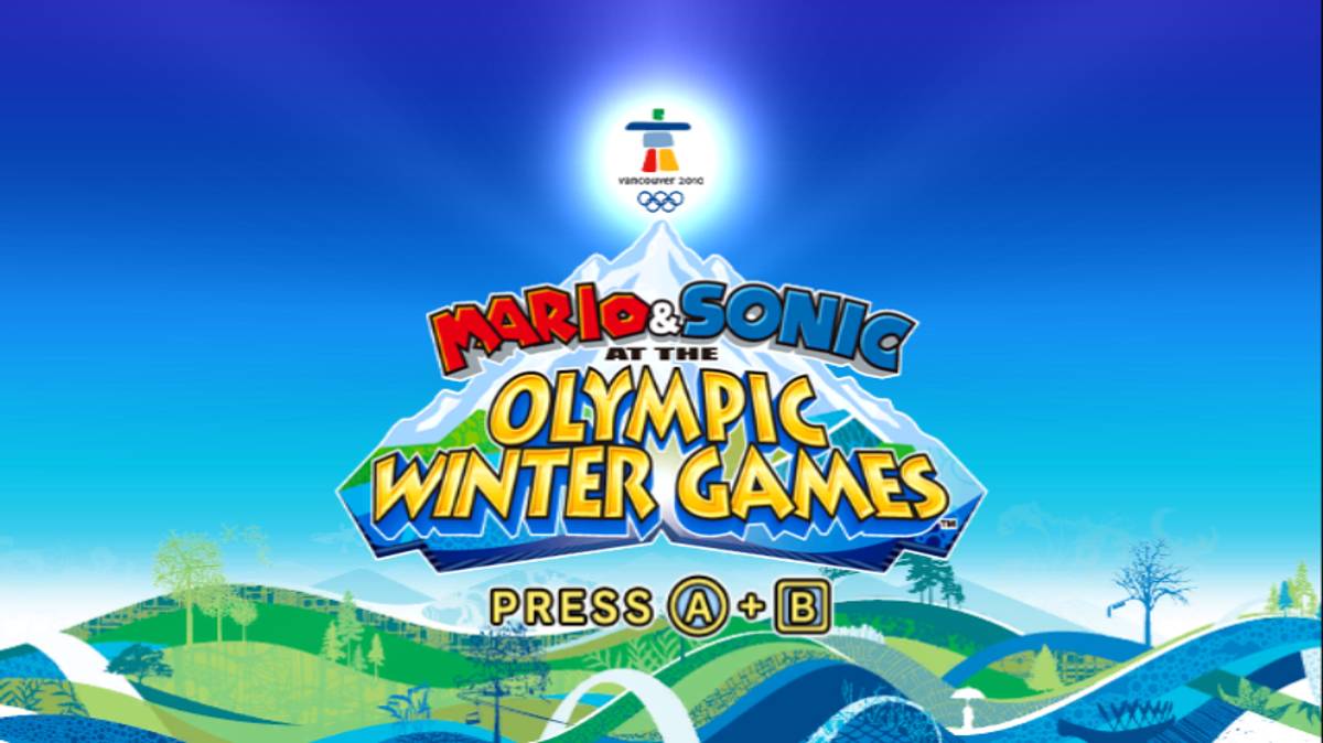 Mario & Sonic at the Olympic Winter Games ISO - Wii screenshot 1