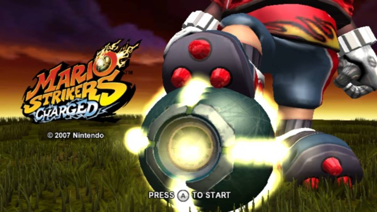 Mario Strikers Charged ISO - Wii screenshot 1