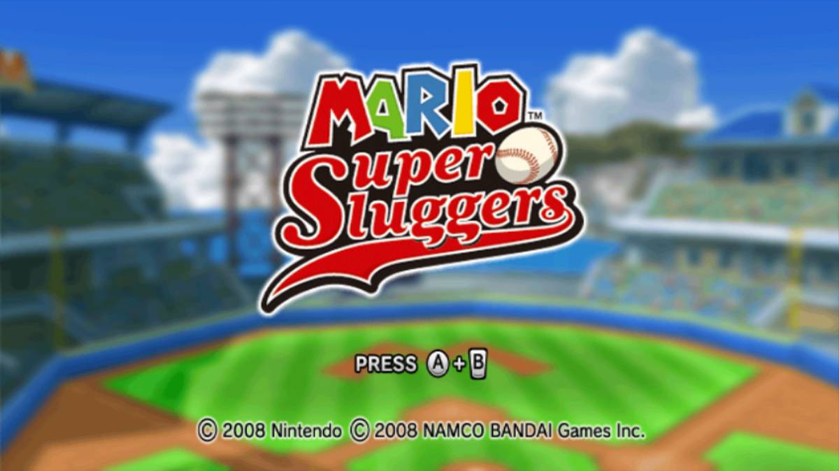 Mario Super Sluggers ISO - Wii screenshot 1