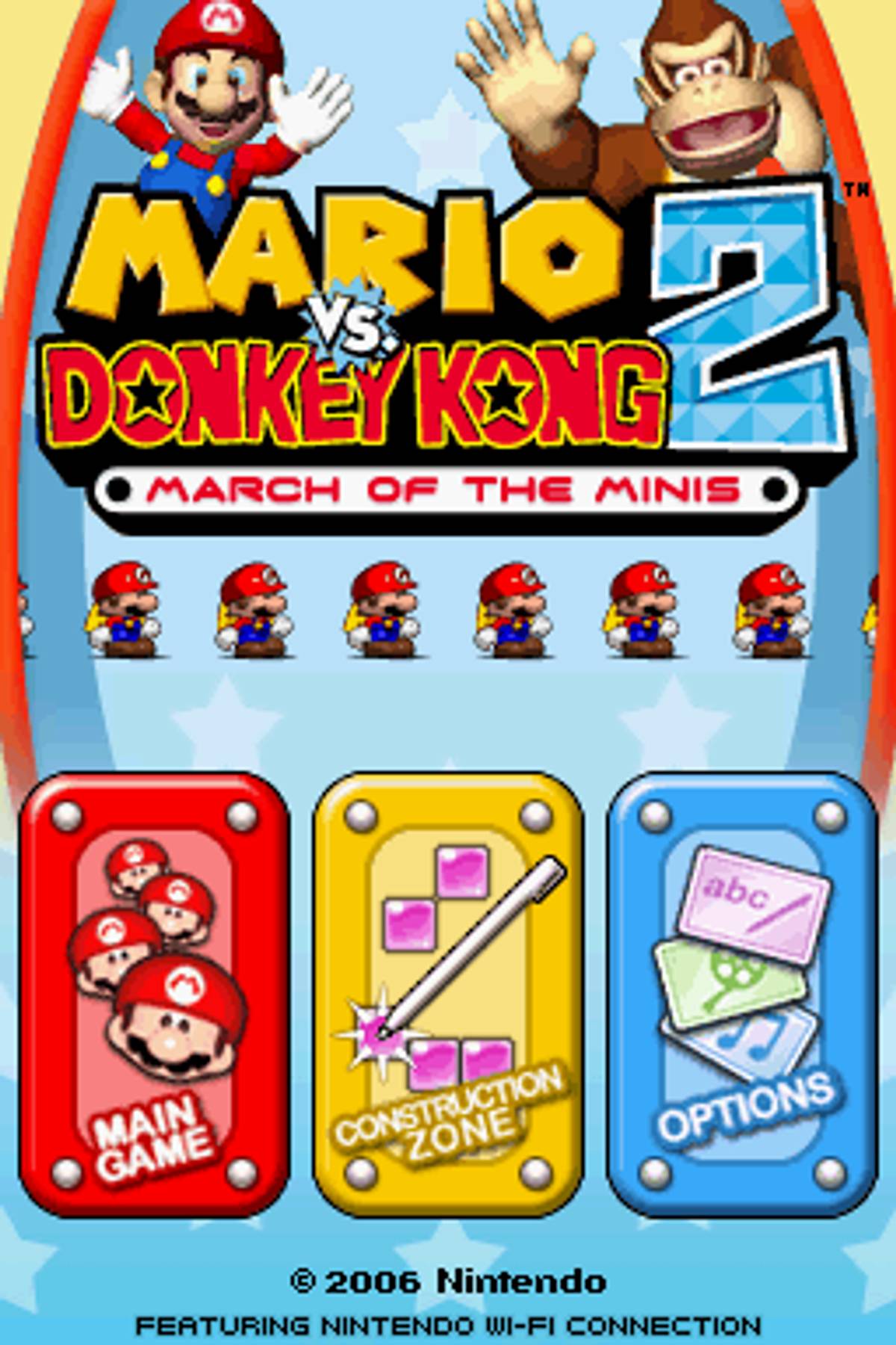 Mario vs. Donkey Kong 2: March of the Minis ROM - NDS screenshot 1