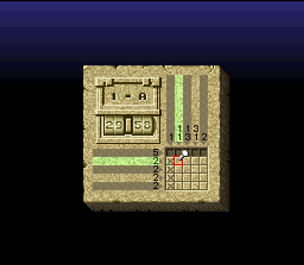 Mario's Super Picross ROM - SNES screenshot 7