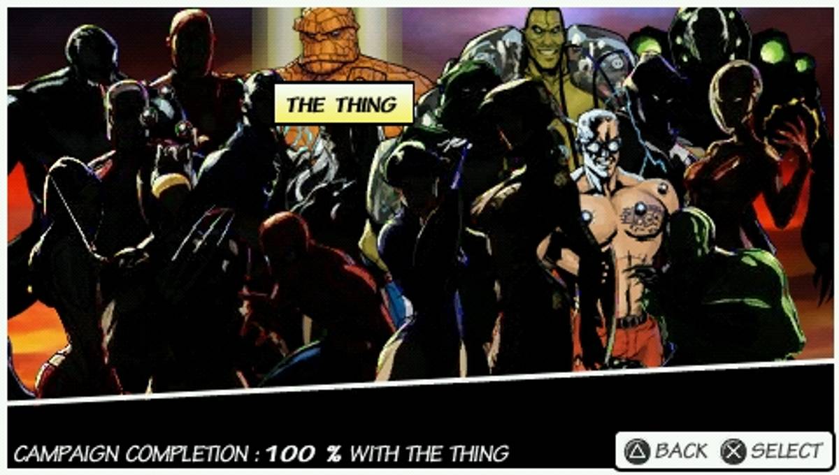Marvel Nemesis: Rise of the Imperfects ISO - PSP screenshot 4