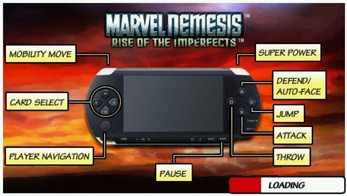 Marvel Nemesis: Rise of the Imperfects ISO - PSP screenshot 8