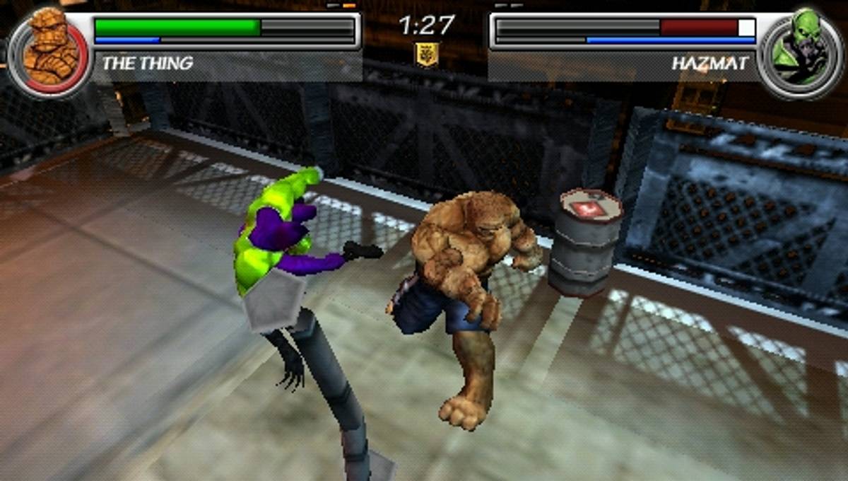 Marvel Nemesis: Rise of the Imperfects ISO - PSP screenshot 9