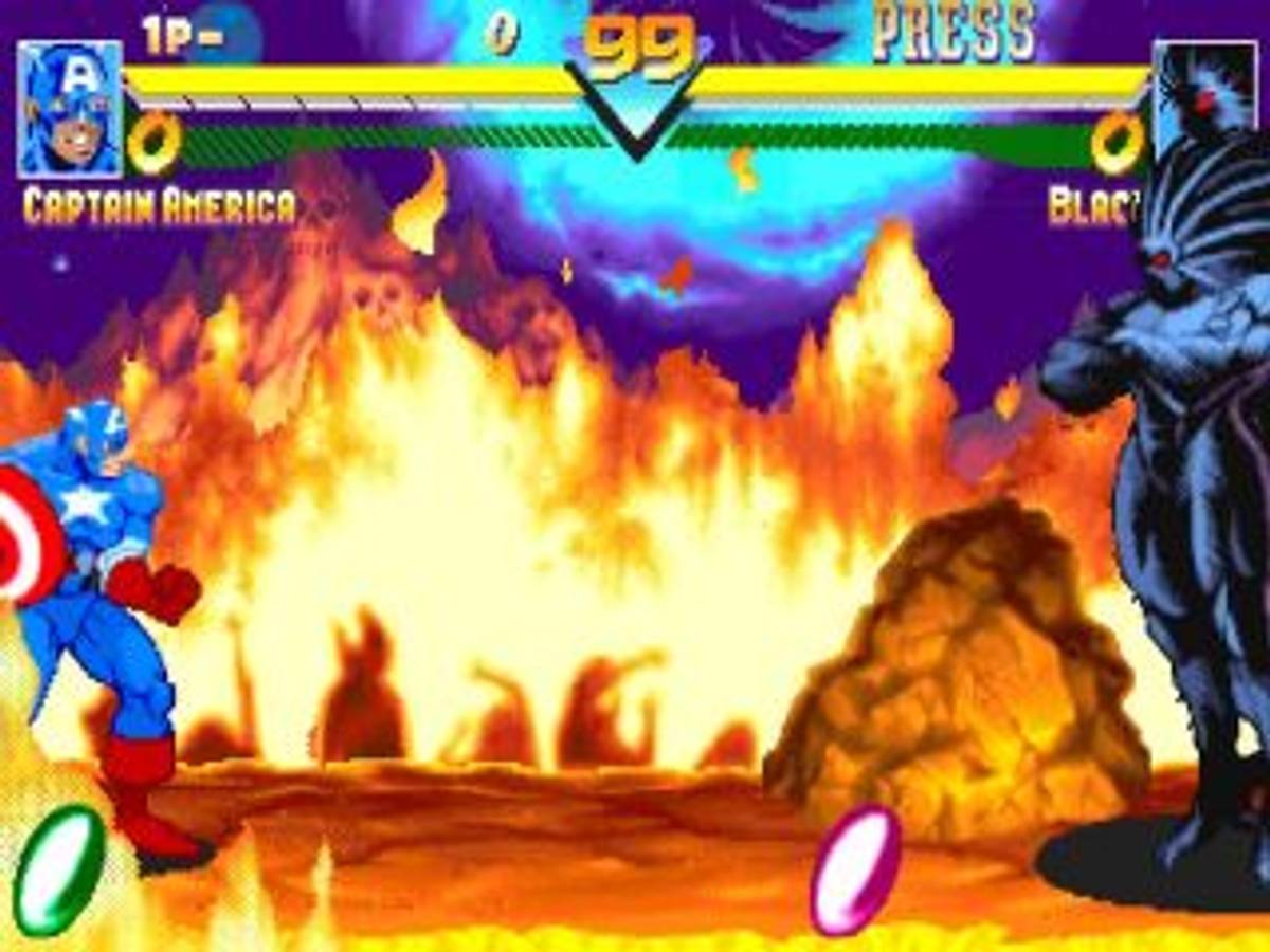 Marvel Super Heroes ISO - PS1 screenshot 1