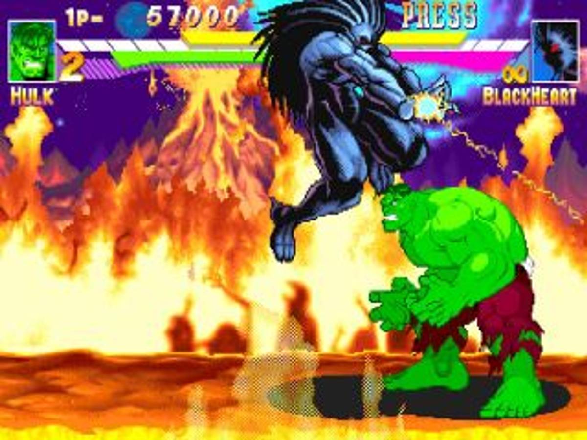 Marvel Super Heroes ISO - PS1 screenshot 4