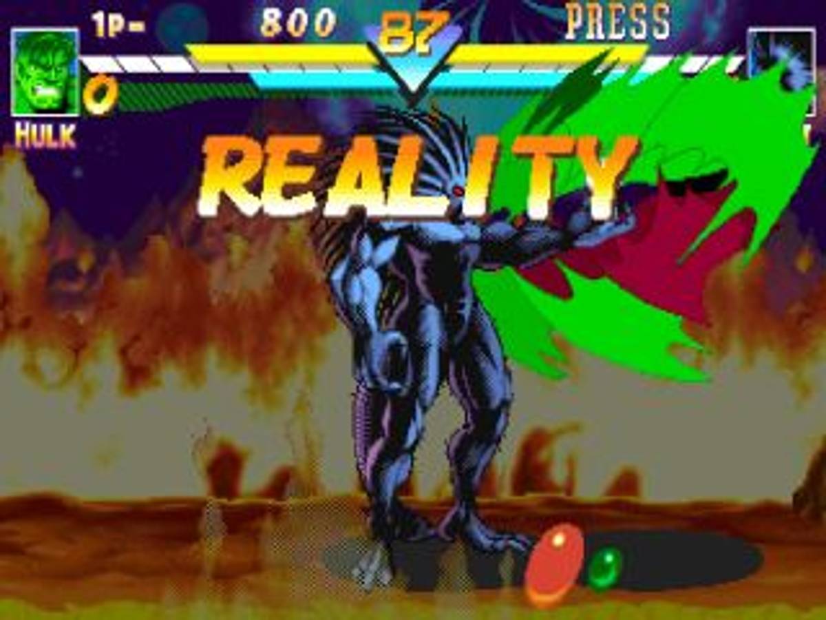 Marvel Super Heroes ISO - PS1 screenshot 5