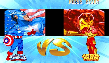 Marvel Super Heroes ROM - Arcade screenshot 3