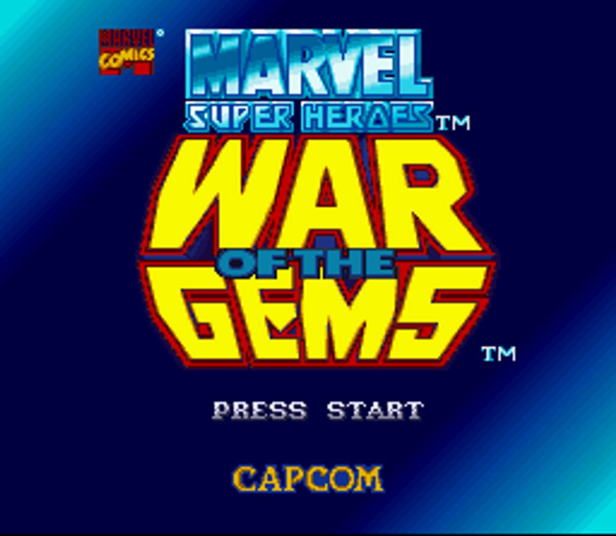 Marvel Super Heroes in War of the Gems ROM - SNES screenshot 2