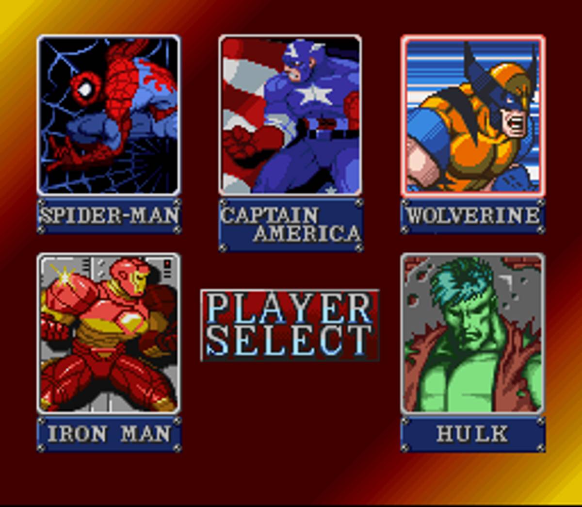 Marvel Super Heroes in War of the Gems ROM - SNES screenshot 4
