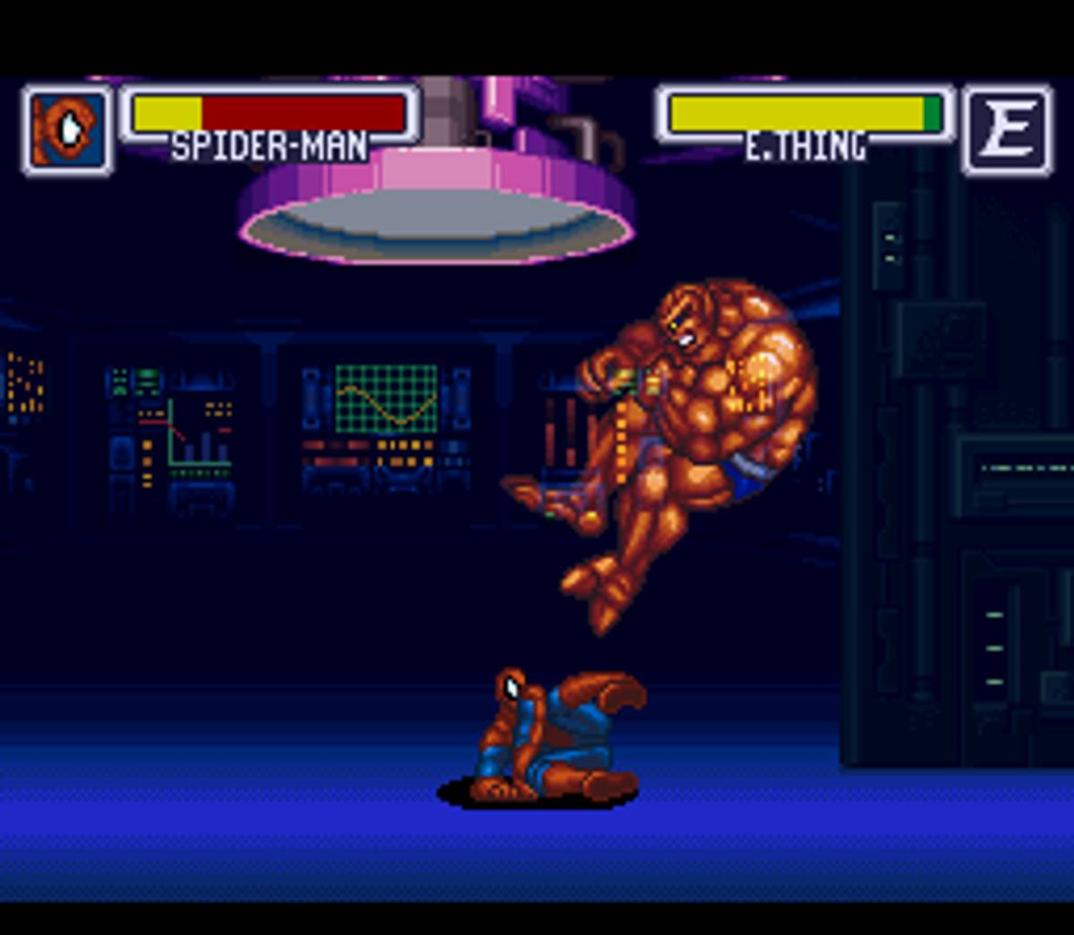 Marvel Super Heroes in War of the Gems ROM - SNES screenshot 5