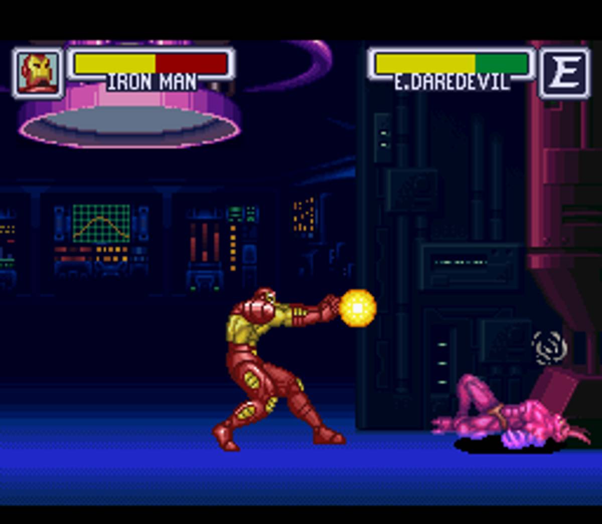 Marvel Super Heroes in War of the Gems ROM - SNES screenshot 9