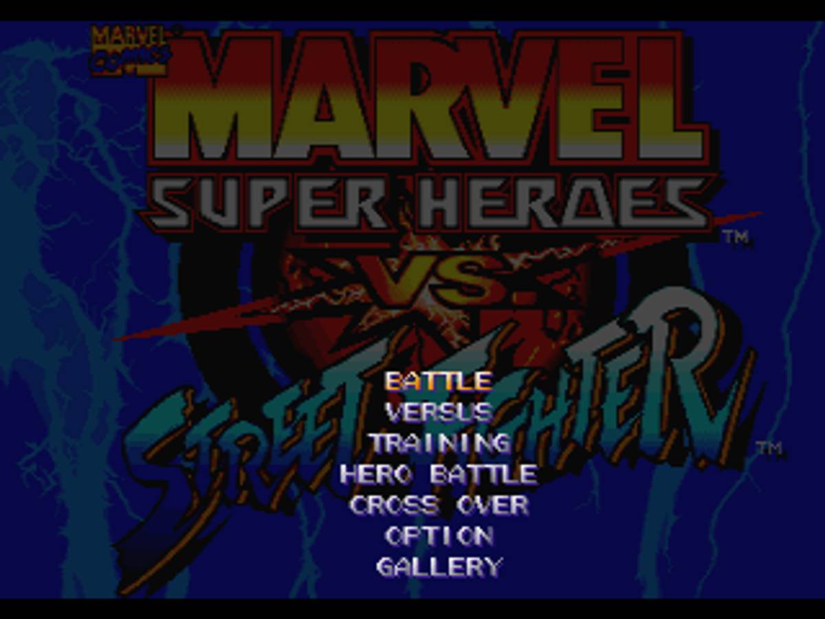 Marvel Super Heroes vs. Street Fighter ISO - PS1 screenshot 3