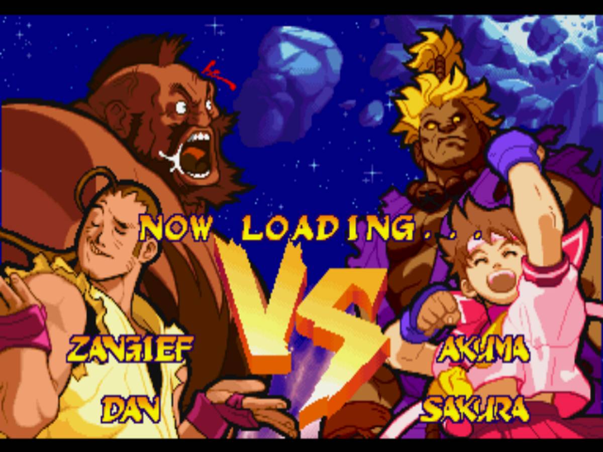 Marvel Super Heroes vs. Street Fighter ISO - PS1 screenshot 4