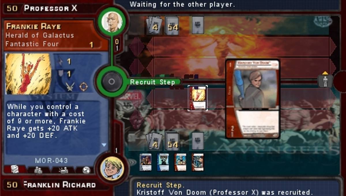 Marvel Trading Card Game ISO - PSP screenshot 6
