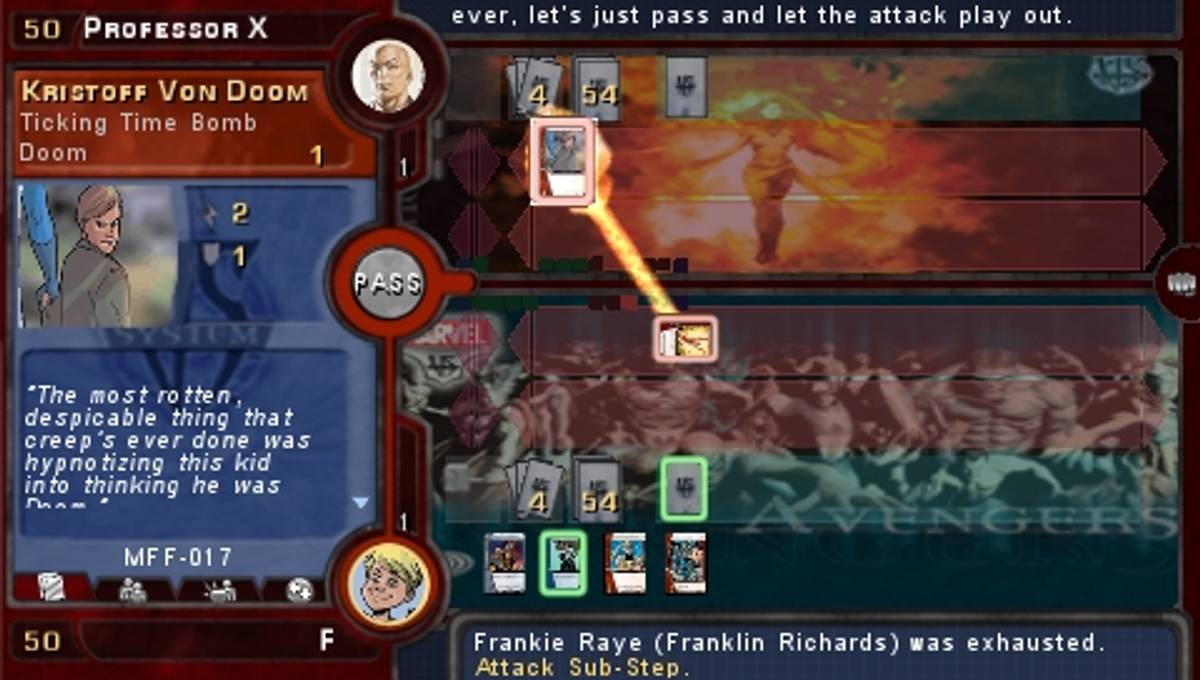 Marvel Trading Card Game ISO - PSP screenshot 7