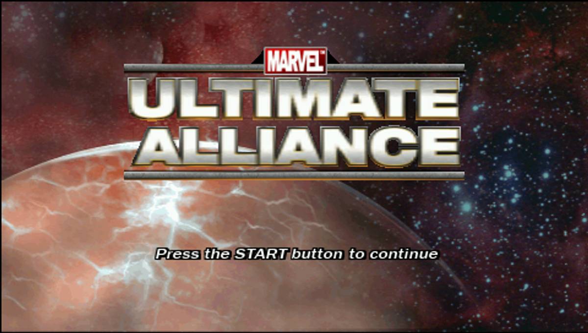 Marvel Ultimate Alliance ISO - PSP screenshot 1