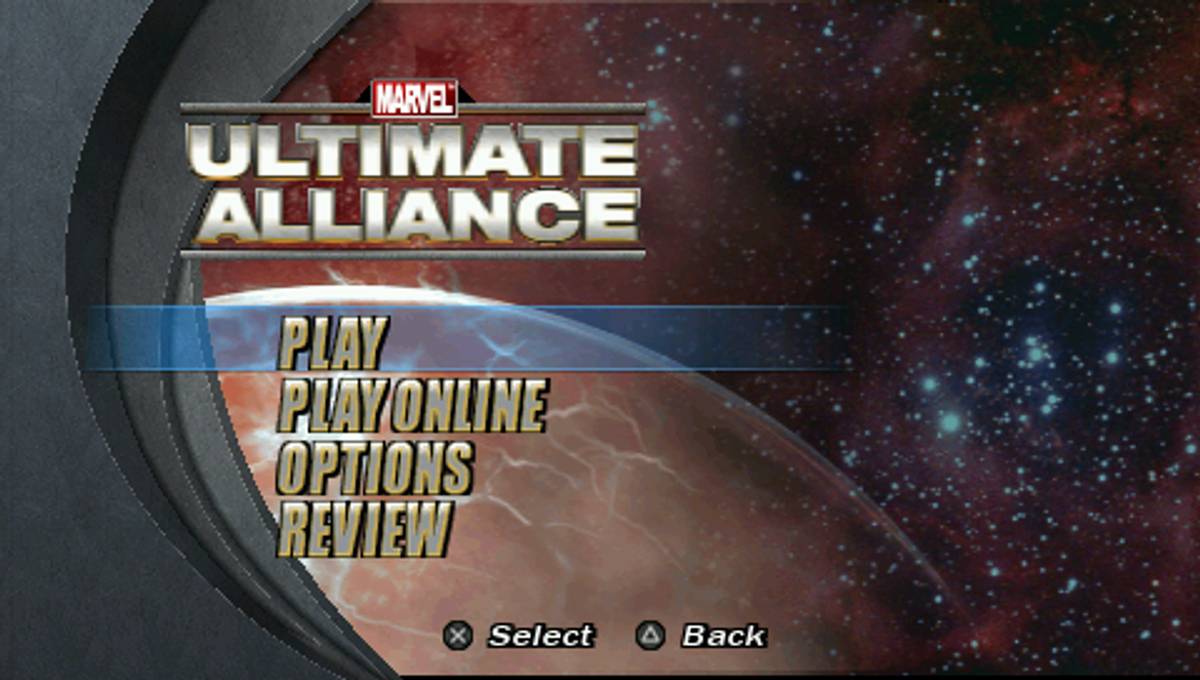 Marvel Ultimate Alliance ISO - PSP screenshot 2