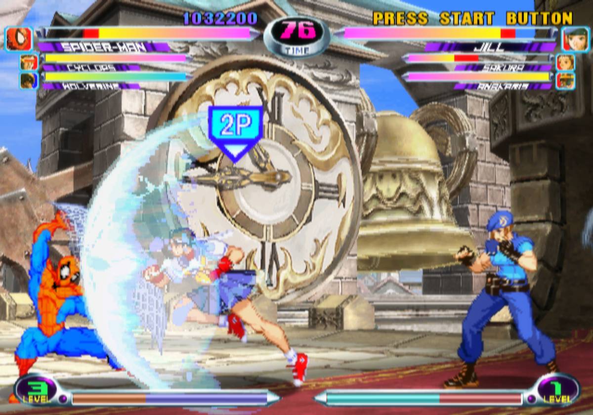 Marvel vs. Capcom 2 ISO - PS2 screenshot 5