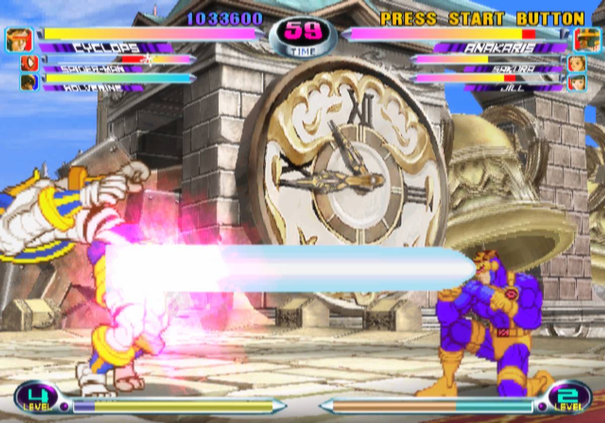 Marvel vs. Capcom 2 ISO - PS2 screenshot 6