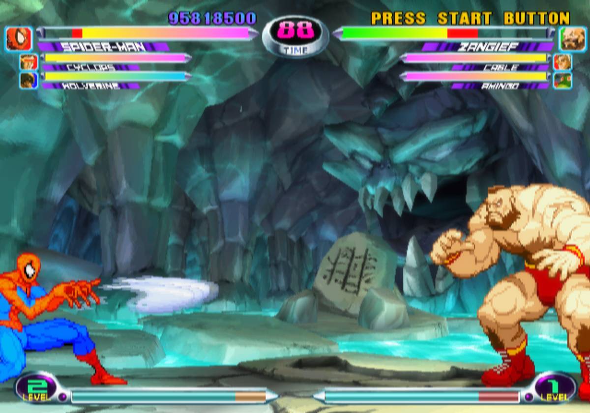 Marvel vs. Capcom 2 ISO - PS2 screenshot 8