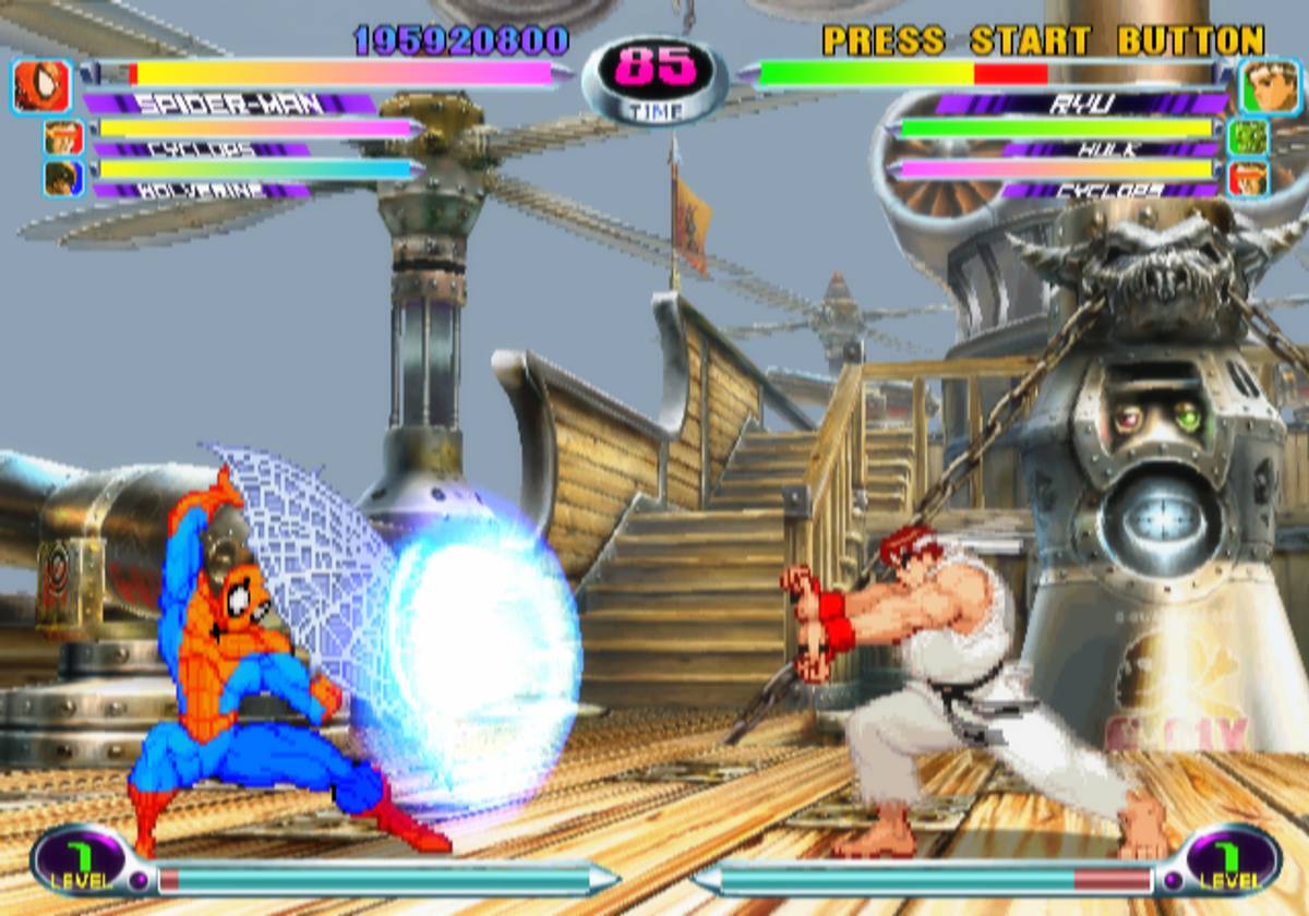 Marvel vs. Capcom 2 ISO - PS2 screenshot 9