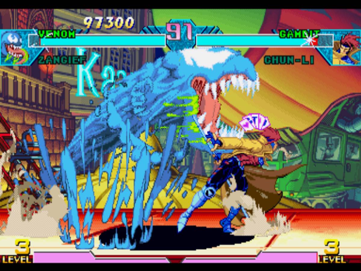 Marvel vs. Capcom: Clash of Super Heroes ISO - PS1 screenshot 10