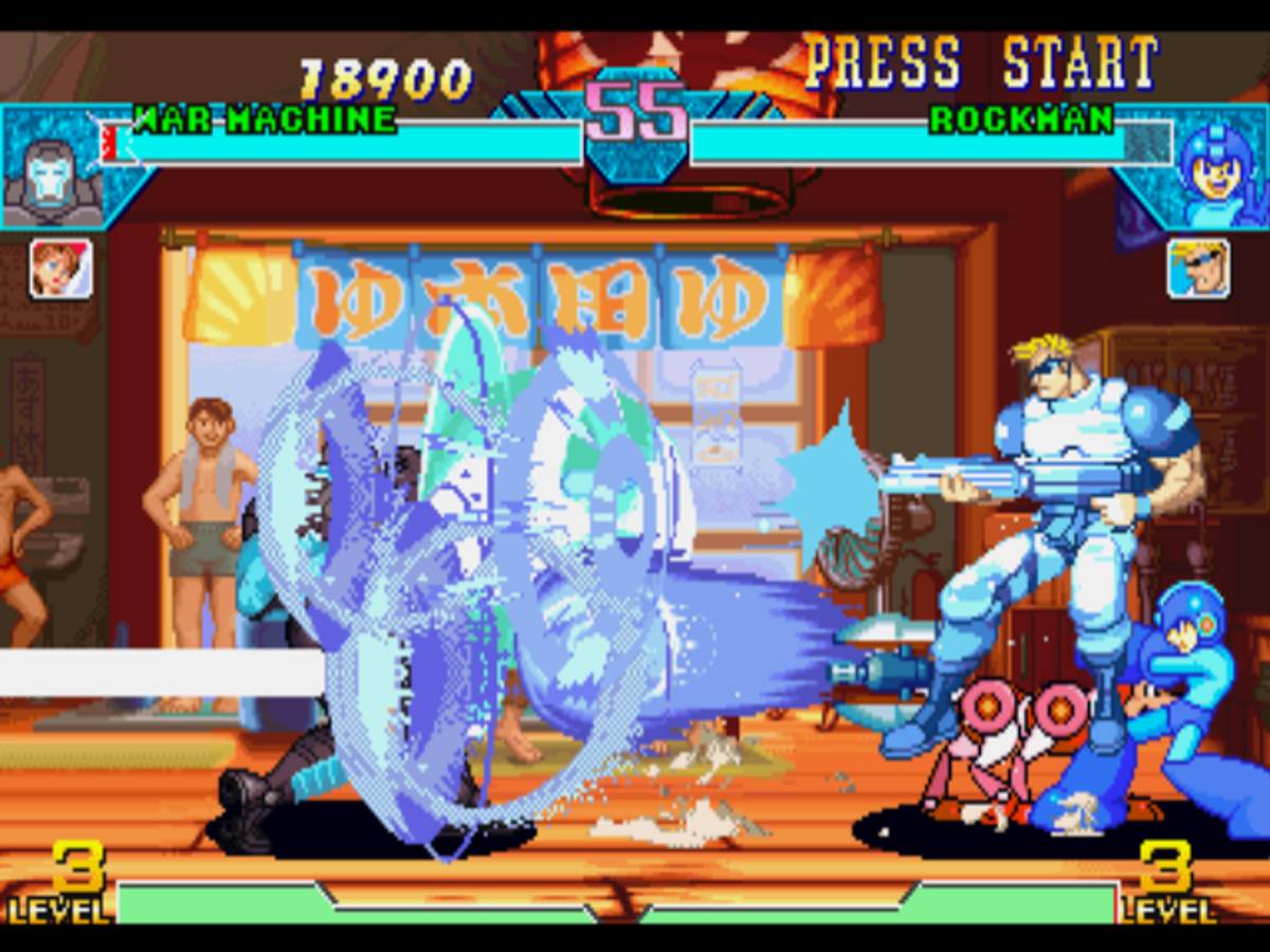 Marvel vs. Capcom: Clash of Super Heroes ISO - PS1 screenshot 7