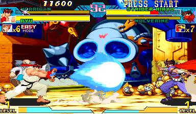 Marvel vs. Capcom: Clash of Super Heroes ROM - Arcade screenshot 3