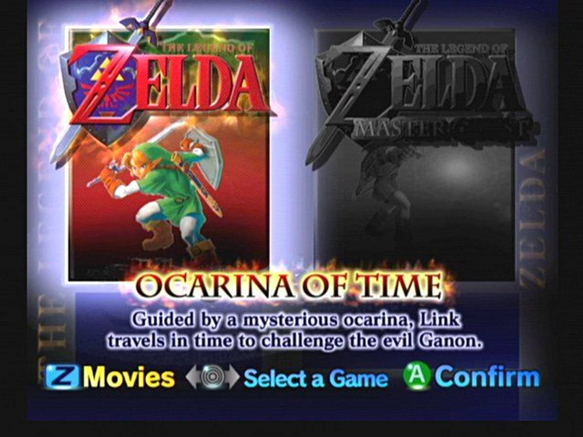 The Legend of Zelda: Ocarina of Time / Master Quest ISO - GameCube screenshot 2