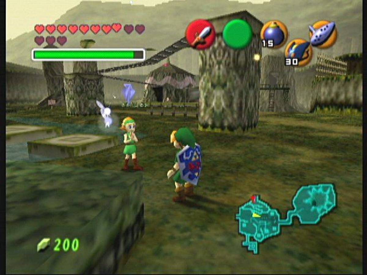 The Legend of Zelda: Ocarina of Time / Master Quest ISO - GameCube screenshot 7