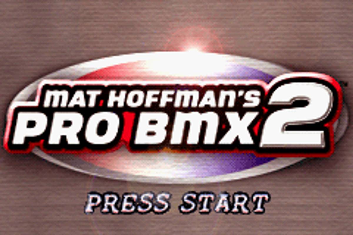 Mat Hoffman's Pro BMX 2 ROM - GBA screenshot 1