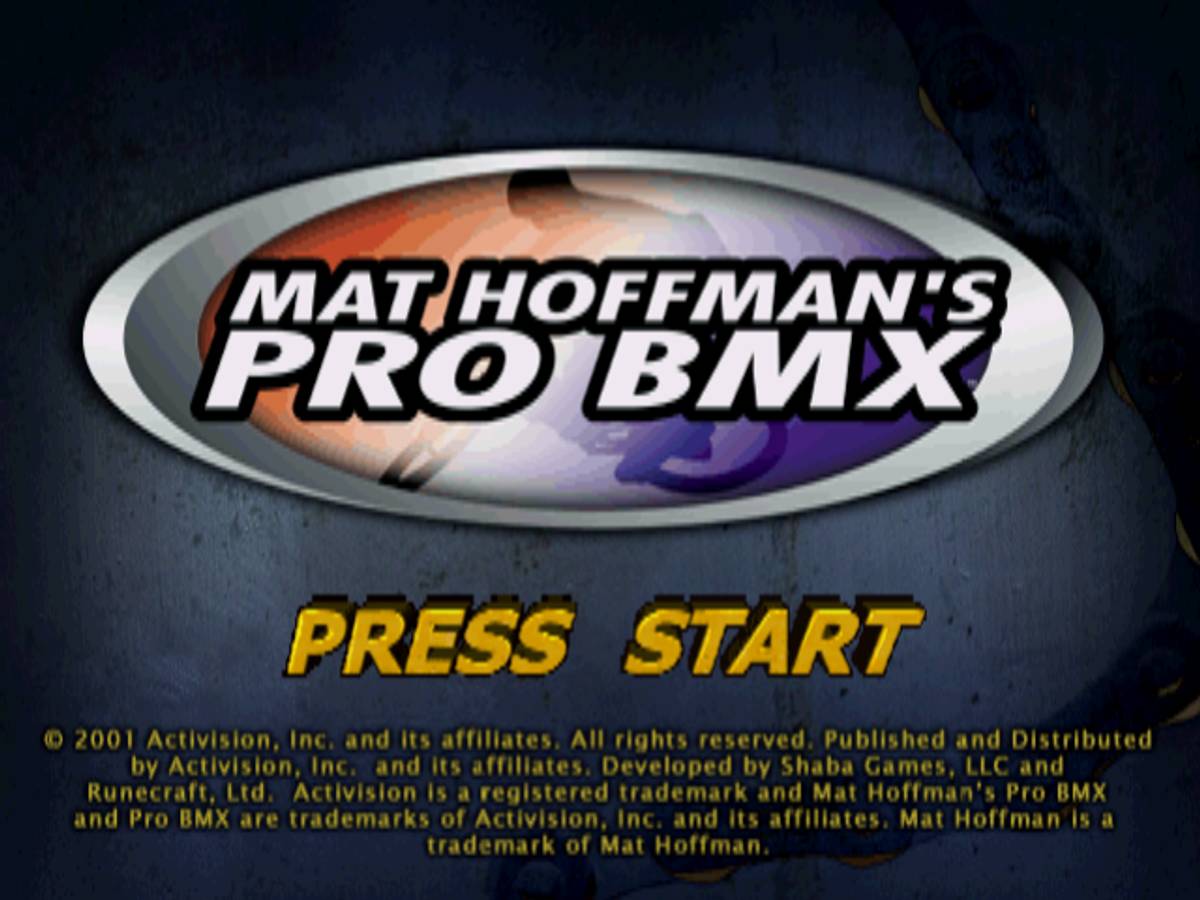 Mat Hoffman's Pro BMX ISO - PS1 screenshot 1