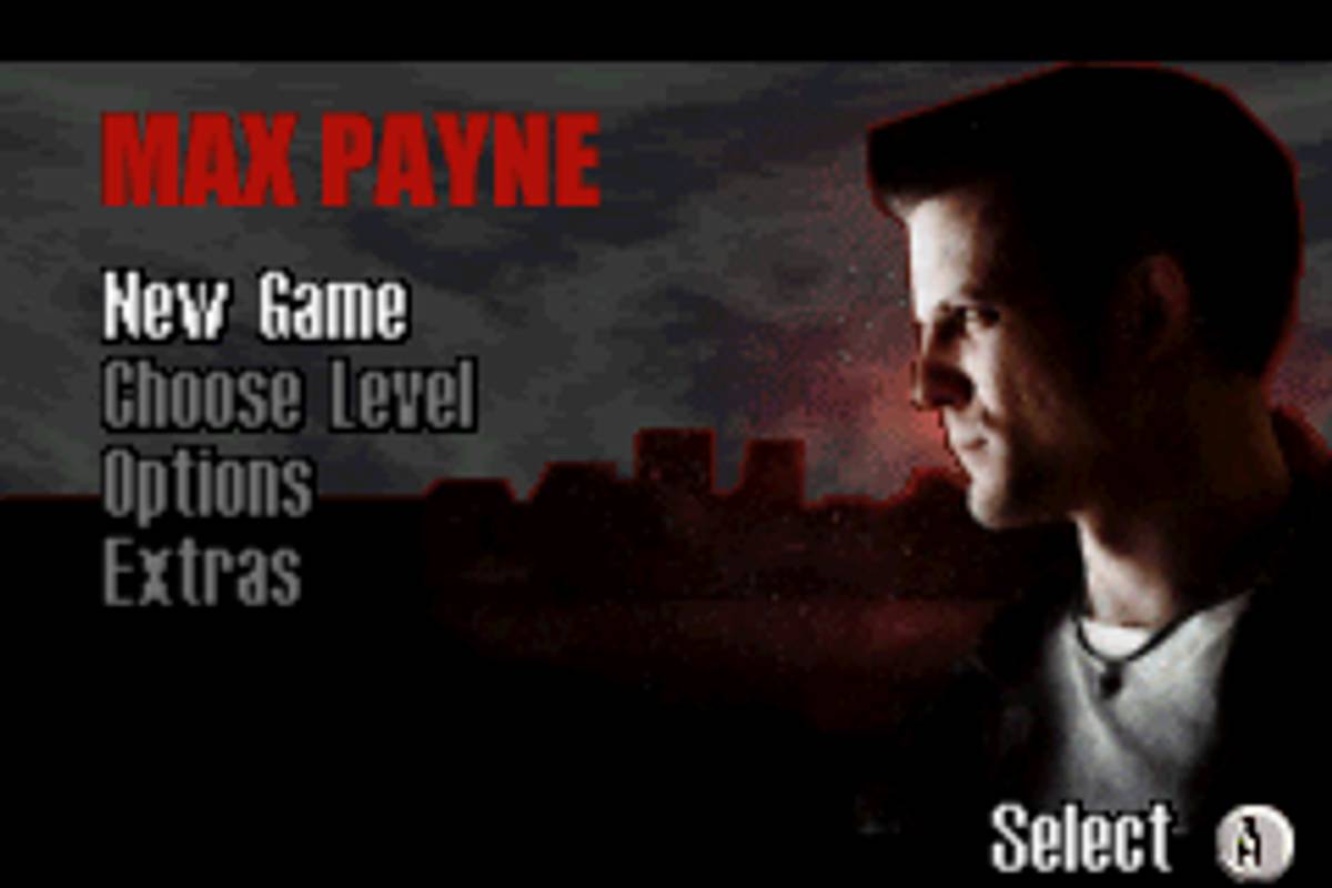 Max Payne ROM - GBA screenshot 1
