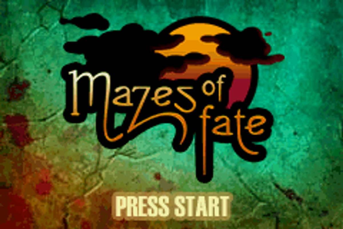 Mazes of Fate ROM - GBA screenshot 2