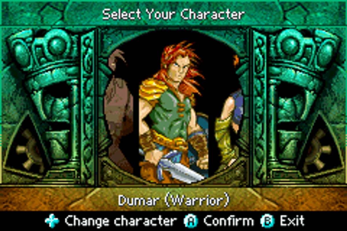 Mazes of Fate ROM - GBA screenshot 3