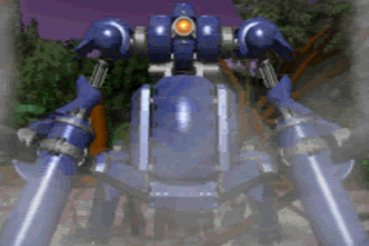 Mech Platoon ROM - GBA screenshot 2