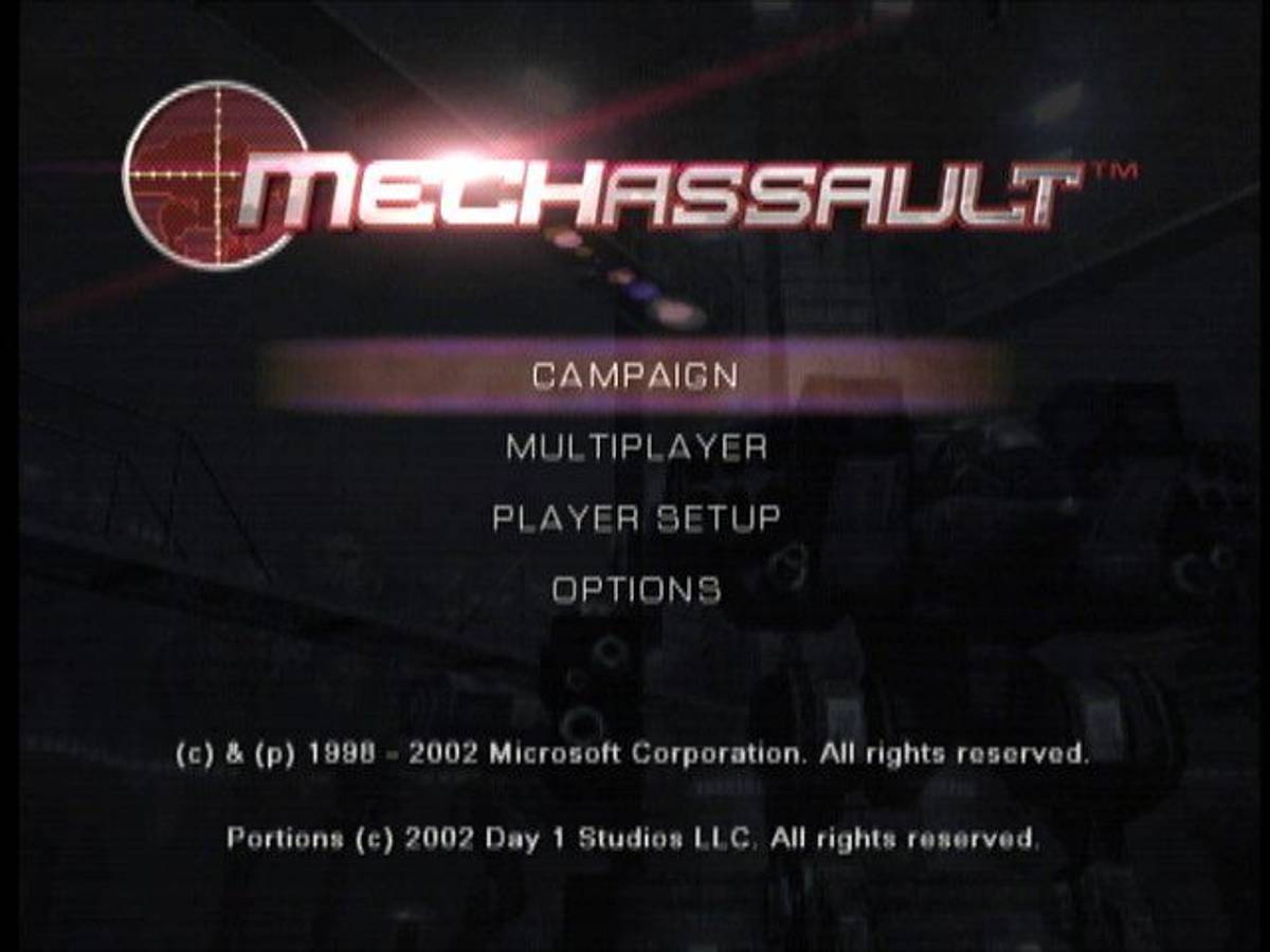 MechAssault ISO - Xbox screenshot 1