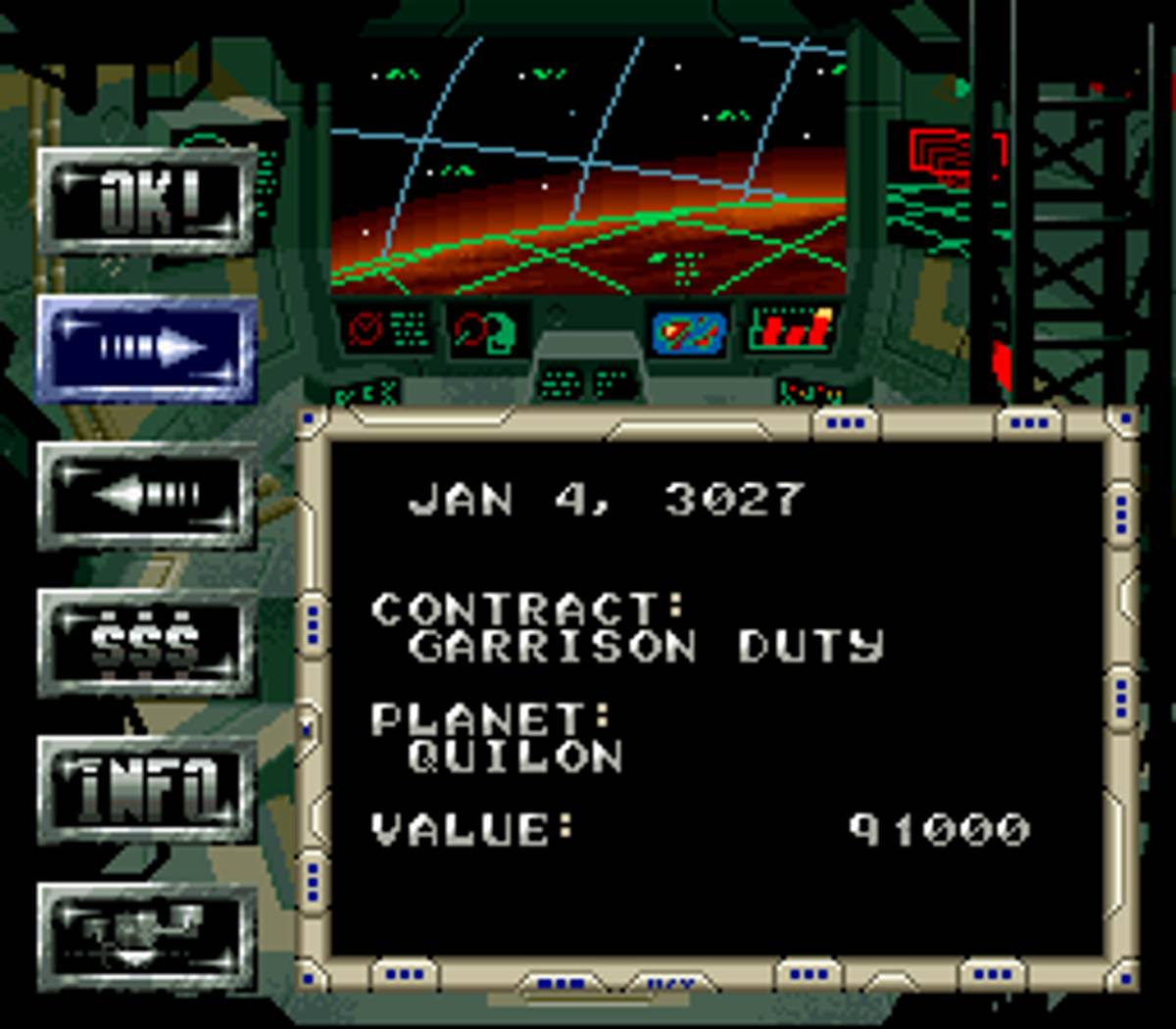 MechWarrior ROM - SNES screenshot 6
